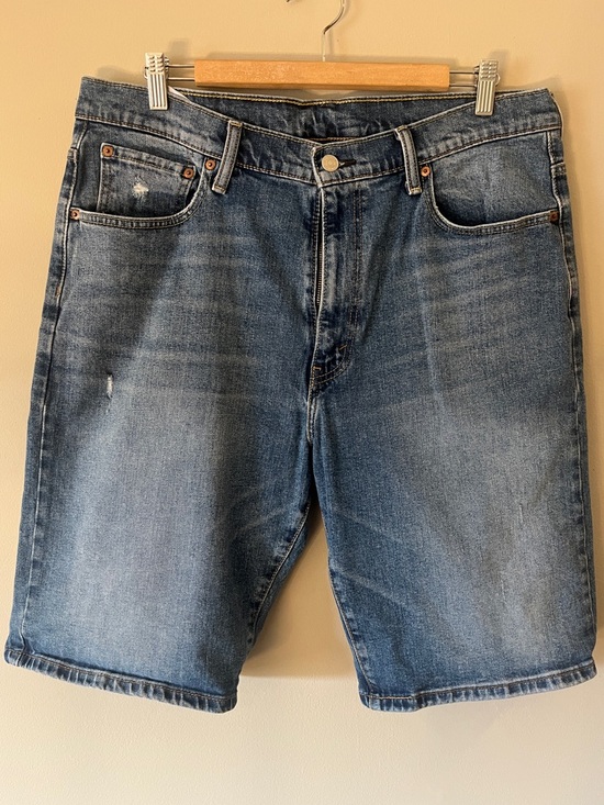 Levi's Other - Levi's Faded Blue Denim Jean Shorts